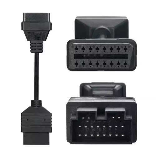 High-Quality KIA 20-Pin to OBD2 16-Pin Diagnostic Interface Extension Cable