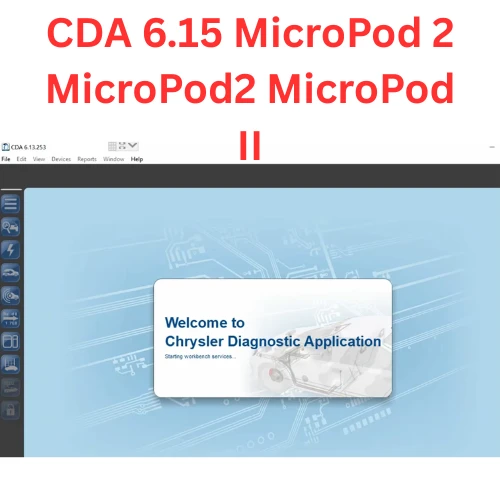CDA 6.15.188 FCA Engineering Software for MicroPod 2 – OEM ECU Flashing & Editing Tool with Original Files Support