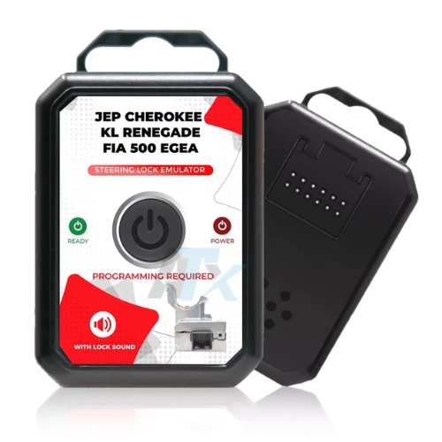 Premium Steering Lock Emulator for Jeep Cherokee KL, Renegade, Fiat 500, Egea | Advanced ESL, ELV, and SCL Bypass Solution for Enhanced Vehicle Security and Performance
