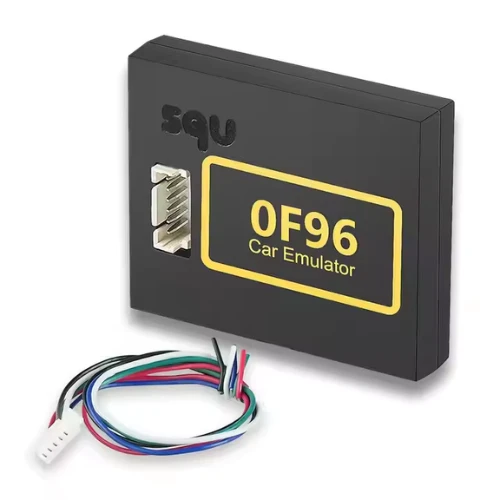 SQU OF96 Universal Emulator for Car Immo Off, Tacho Calibration, Seat Occupancy Sensor Bypass & Airbag Reset Programs – Advanced Tool for Benz, BMW, Opel & Other Vehicles