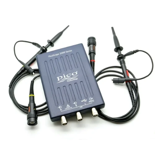 PicoScope 2204A USB Oscilloscope – 2-Channel 10MHz Digital Oscilloscope with 2 Probes by PICO Technology