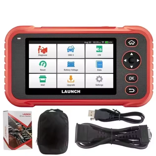 LAUNCH X431 CRP129E Professional OBD2 Car Diagnostic Tool – All-System Code Reader with ENG/ABS/SRS/AT Diagnostics & Full Reset Functions (Oil, SAS, EPB, TPMS, DPF) | Advanced Auto Scan Tool for Technicians